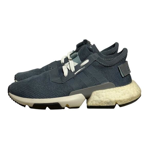 Adidas POD S3.1 Boost Sneakers Blue White Women's 6.5 Running Sneakers CG6990 - Picture 4 of 8